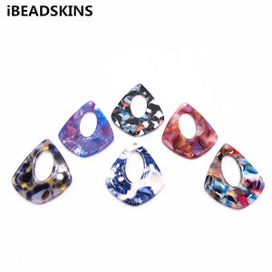 Acetic Acid Drop Shape Charm for Earrings - 50pcs/lot