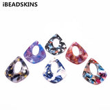 Acetic Acid Drop Shape Charm for Earrings - 50pcs/lot
