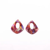 Acetic Acid Drop Shape Charm for Earrings - 50pcs/lot