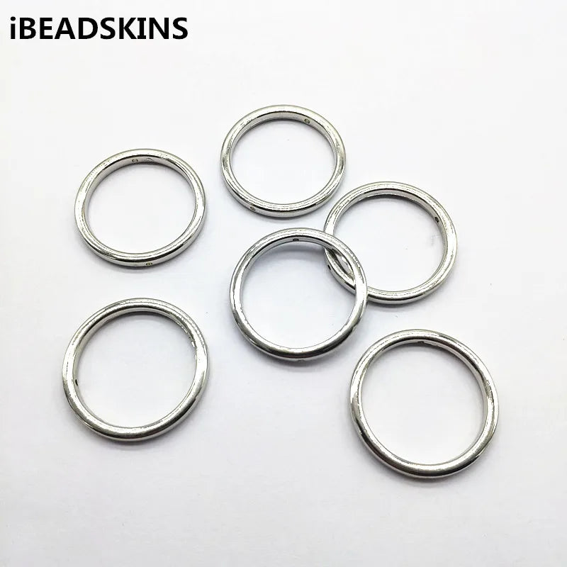 35mm 200pcs CCB Effect Ring Shape Beads for DIY Jewelry