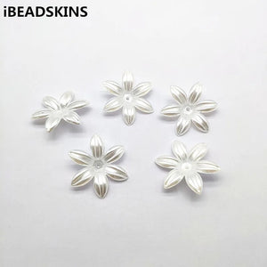 35mm 460pcs Flower Beads for Necklace Jewelry DIY Making