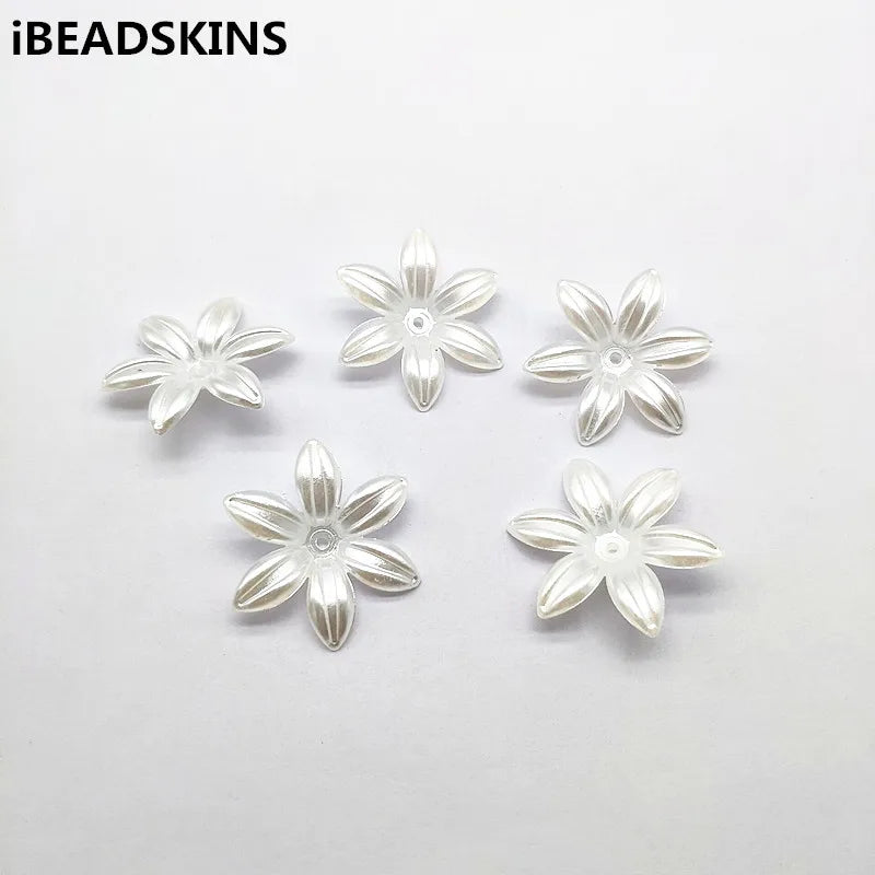 35mm 460pcs Flower Beads for Necklace Jewelry DIY Making