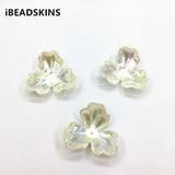 35mm 50pcs Aurora/AB Petal Beads for DIY Jewelry Making
