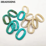 Acrylic Marble Oval Beads 35x25mm 260pc for Earrings DIY