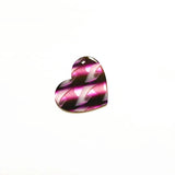 50pcs Heart Acetic Acid Charms for Earring Jewelry DIY