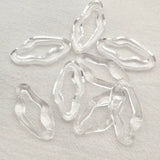 Oval Shape Charm for Necklace Earring DIY - 100pcs