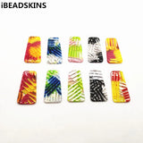 50pcs Acetic Acid Stripe Trapezoidal-Shape Charm for Earring Accessories