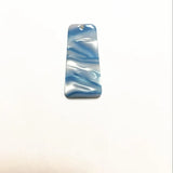 Acetic Acid Marble Texture Charms for Earring DIY - 50pcs