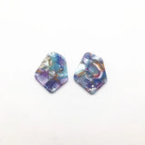 50pcs Acetic Acid Irregular Shape Charms for Earring Accessories