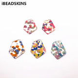 Acetic Acid Irregular-Shape Charm Earring Accessories 50pcs