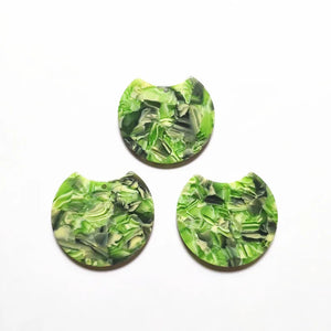 Round-shape Charm for Earring Accessories, 50pcs/lot