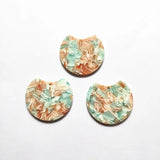 Round-shape Charm for Earring Accessories, 50pcs/lot