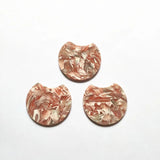 Round-shape Charm for Earring Accessories, 50pcs/lot