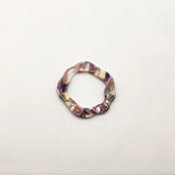 50pcs Rings-Shape Acetic Acid Charm for Stud Earrings - Earring Accessories