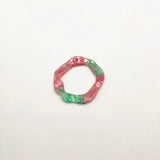 50pcs Rings-Shape Acetic Acid Charm for Stud Earrings - Earring Accessories