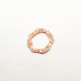 50pcs Rings-Shape Acetic Acid Charm for Stud Earrings - Earring Accessories