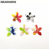Acetic Acid Stripe Starfish Charm Earring Accessories 50pcs