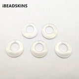 150pcs 38mm Clear Acrylic Glitter Round Beads for DIY Jewelry Making