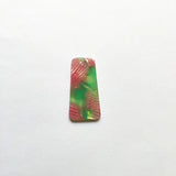 Trapezoid Acetic Acid Charm for Earrings DIY 50pcs