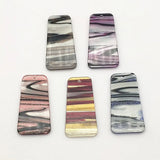 Acrylic Trapezoid-Shaped Earring Charms 100pcs/lot DIY Jewelry Making