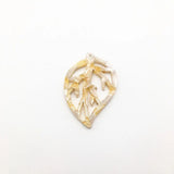 Acetic Acid Leaf Charms for Earrings - 50pcs/lot