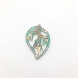 Acetic Acid Leaf Charms for Earrings - 50pcs/lot