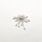 Hand Weave Mini Glass Pearls Charm for Earrings DIY