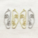 40x13mm Zinc Alloy Charm for DIY Jewelry Making, 100pcs