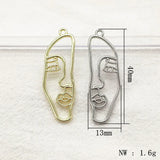40x13mm Zinc Alloy Charm for DIY Jewelry Making, 100pcs