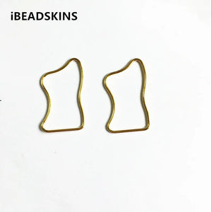 Geometry-Shaped Charm Beads for Earrings DIY