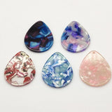 50pcs Acetic Acid Drop Shape Charm Earring Findings DIY Jewelry