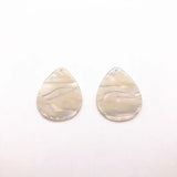 Acetic Acid Drop Shape Charm Earrings - 50pcs