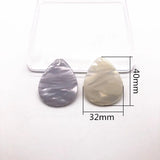 Acetic Acid Drop Shape Charm Earrings - 50pcs
