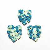 Leaves-shape Charm Earring Accessories 50pcs