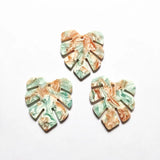 Leaves-shape Charm Earring Accessories 50pcs