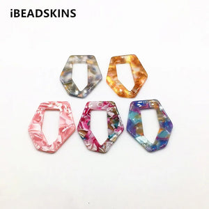 Acetic Acid Cone Shape Earring Charms 50pcs