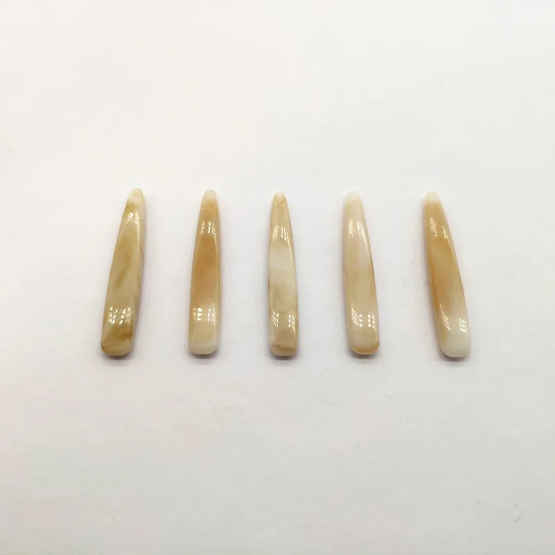 Solid Acrylic Cone Shape Beads for Earrings 40x7mm 500pcs