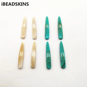 Solid Acrylic Cone Shape Beads for Earrings 40x7mm 500pcs