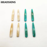 Solid Acrylic Cone Shape Beads for Earrings 40x7mm 500pcs