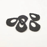 Acrylic Drop-Shape Earring Charms 100pcs
