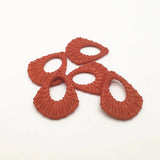 Acrylic Drop-Shape Earring Charms 100pcs