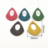 Acrylic Drop-Shape Earring Charms 100pcs