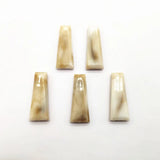 150pcs Trapezoid Shape Acrylic Beads for Earrings