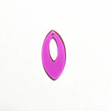 Neon Oval Charms for Earrings DIY, 100pcs