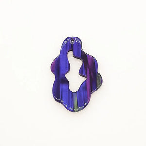 100pcs Acrylic Irregular Shape Charm for Jewelry Findings, Earrings DIY