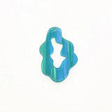 100pcs Acrylic Irregular Shape Charm for Jewelry Findings, Earrings DIY
