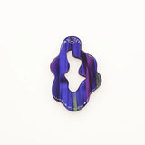 100pcs Acrylic Irregular Shape Charm for Jewelry Findings, Earrings DIY