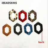 Acrylic Marble Charms for Jewelry Making 100pcs