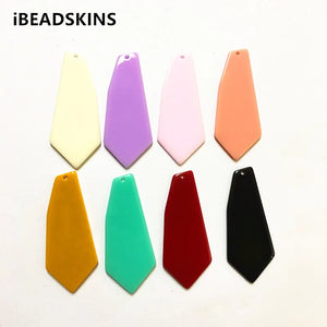 100pcs Acrylic Cone Charms for Earrings DIY