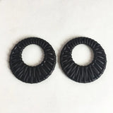 50pcs Acrylic Round-Shape Earring Charms for Jewelry Making DIY